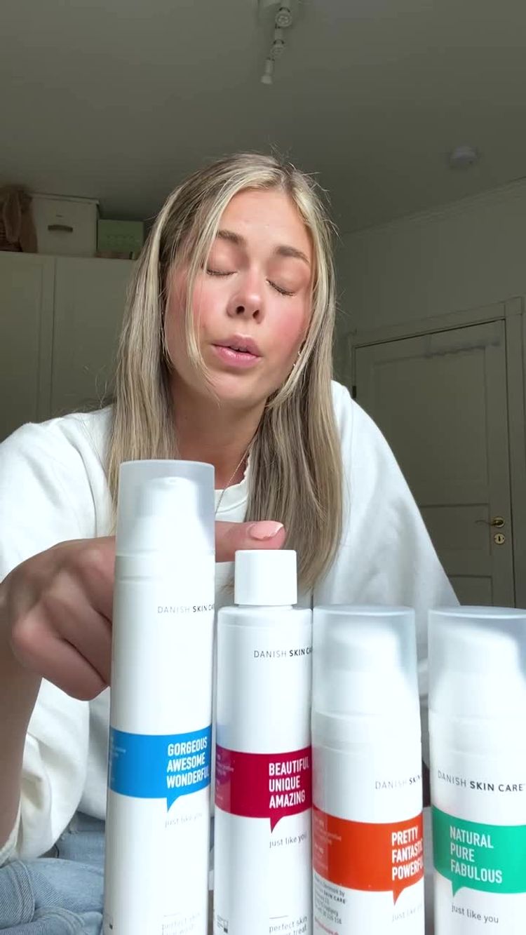 Cosmétiques Vidéo de Emelie pour Danish Skin Care
