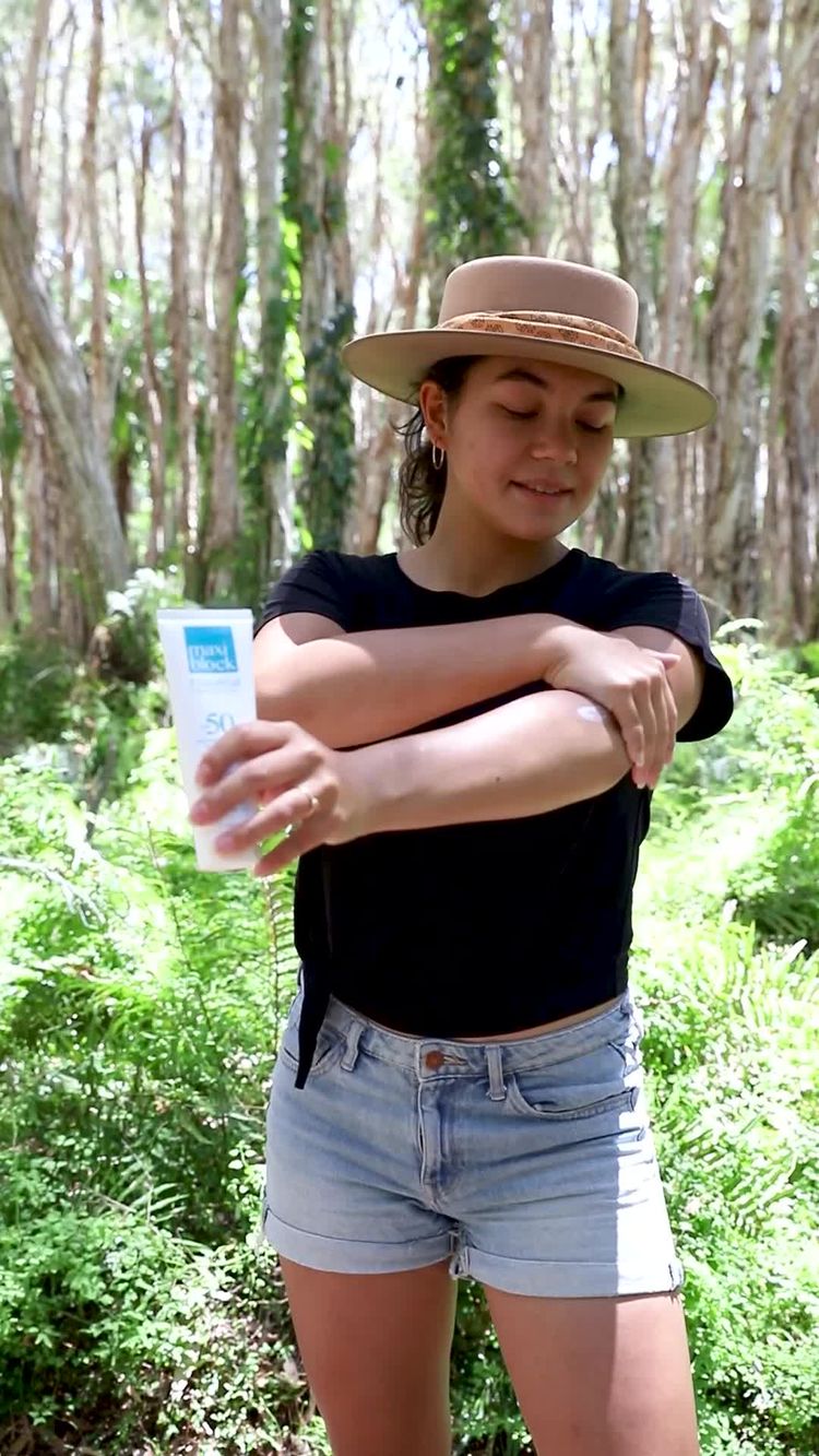 Kosmetik Video von Avy für Maxiblock Sunscreen Australia