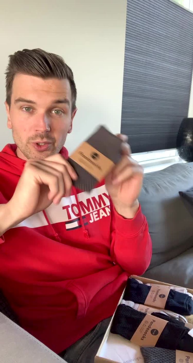 Fashion Video of Tom for Pandasocks
