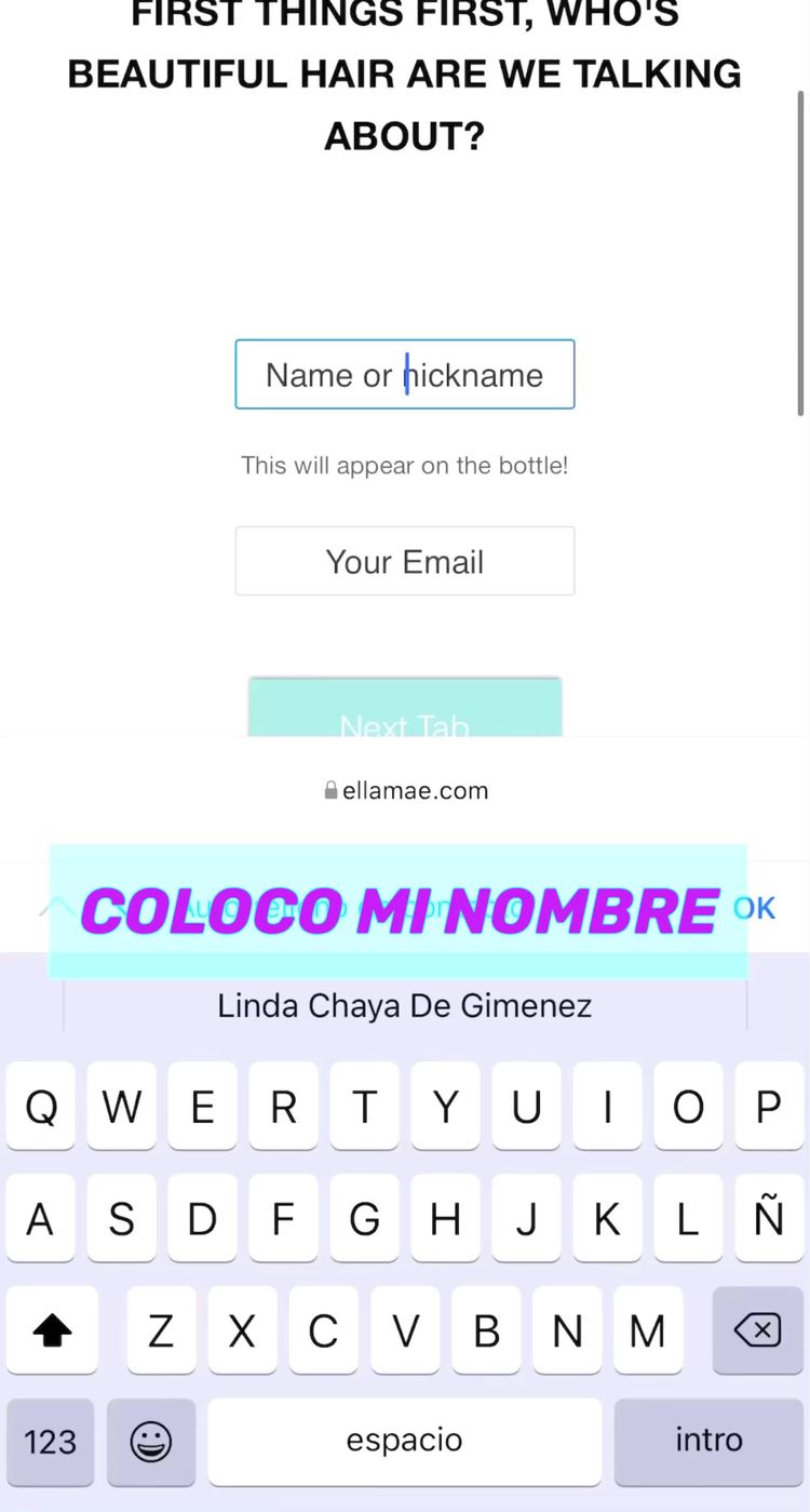 Cosméticos Video of Linda for Ella Mae