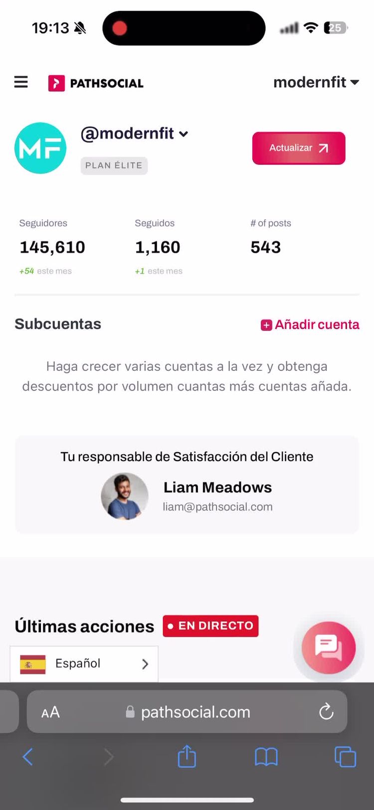 Aplicativos e Serviços Digitais Vídeo de Eloy  para Path Social