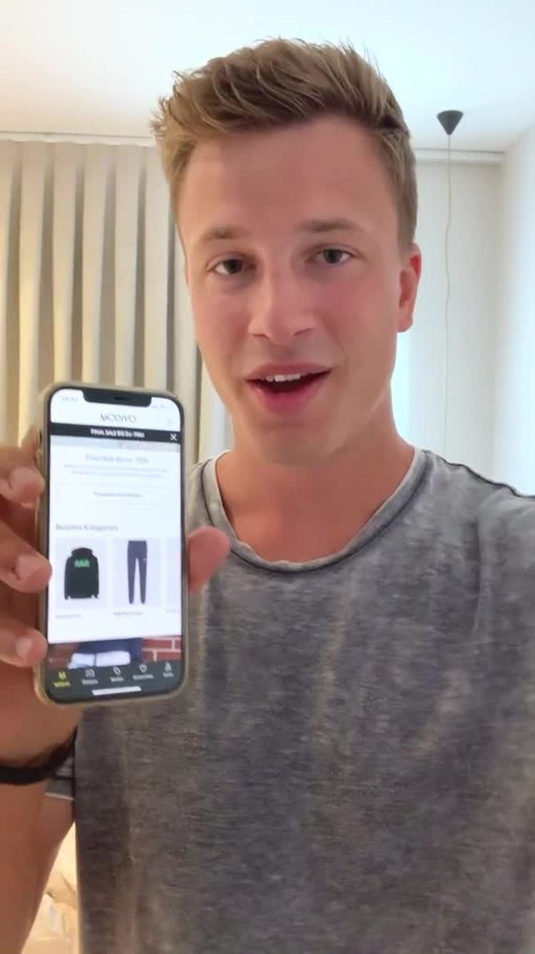 Mode Video von Finn für Modivo App