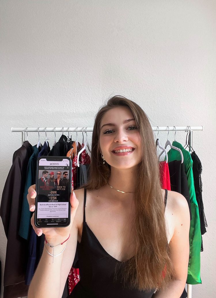 Mode Foto von Ulyana für Modivo App