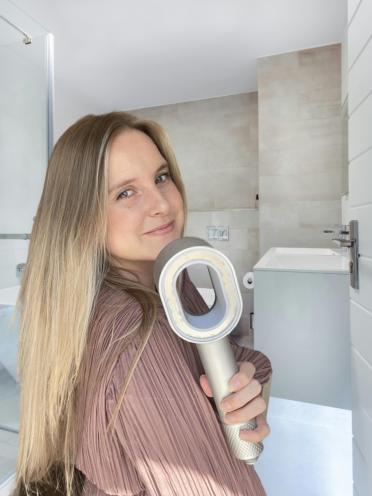 Foto van Kristel voor SoClear. 