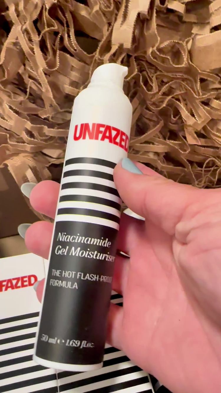 Video of Kristie for UNFAZED skin