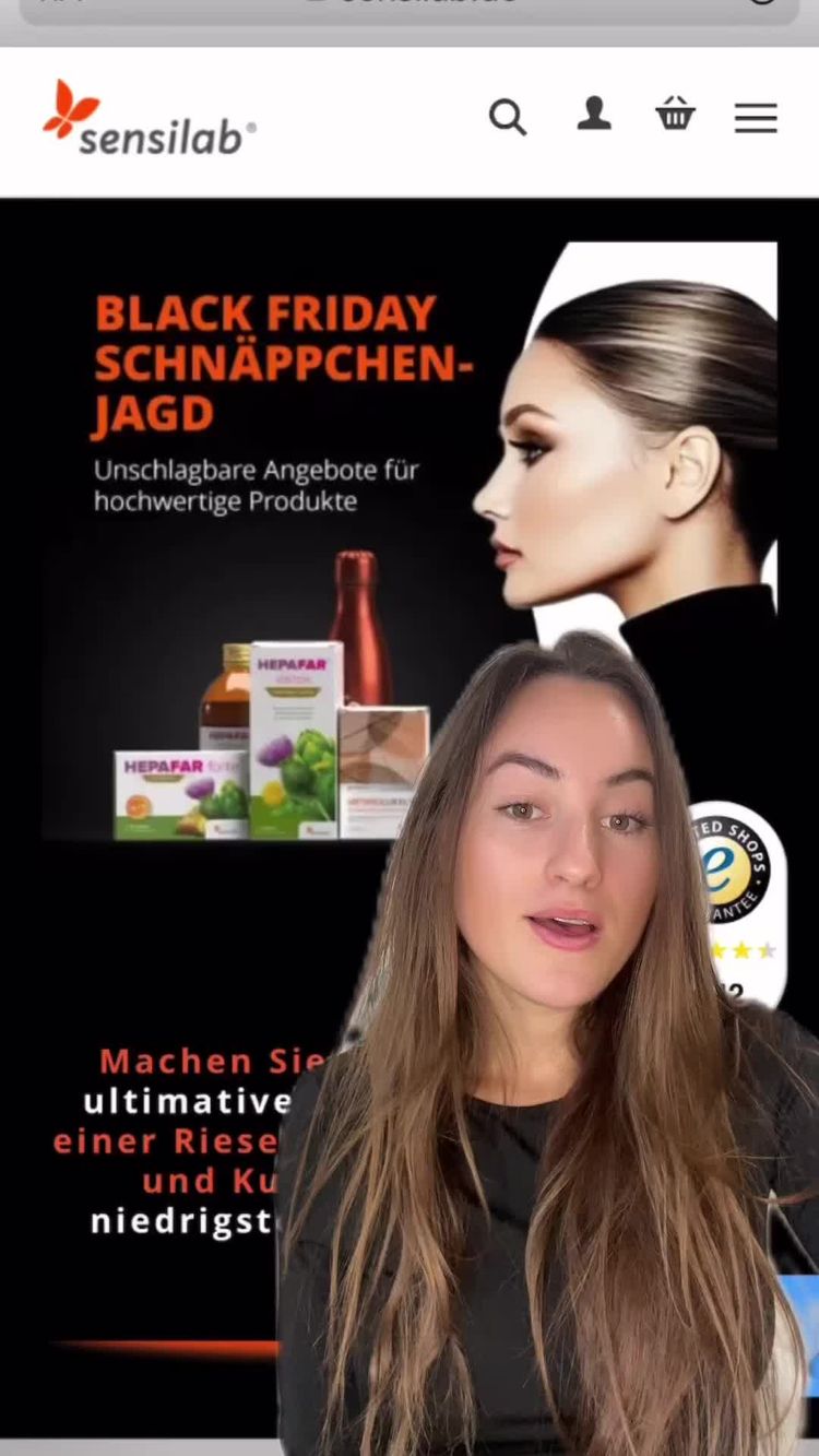 Gesundheit Video von Laura für sensilab 🇬🇧
