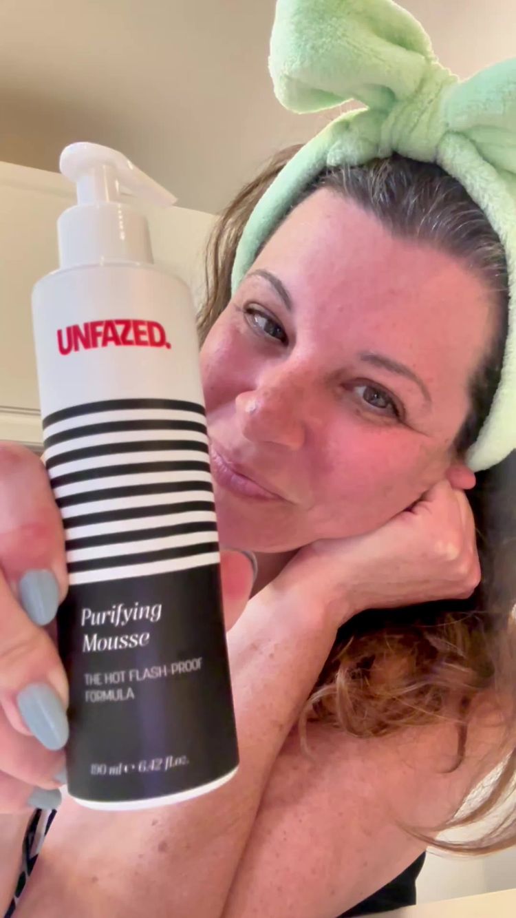 Video of Kristie for UNFAZED skin