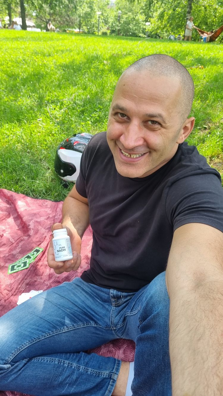 Healthy Photo of Cristian  for PURE NADH