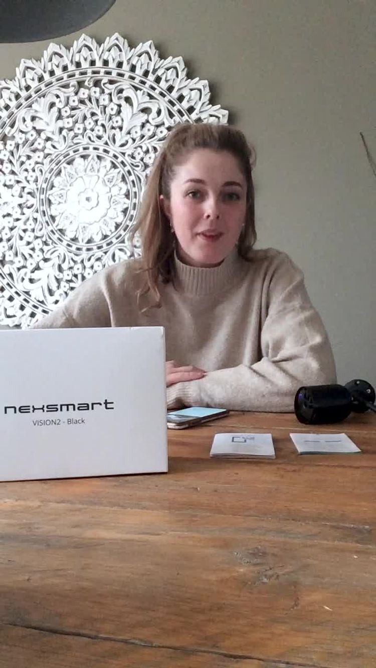 Accueil Vidéo de Iris pour Nexsmart