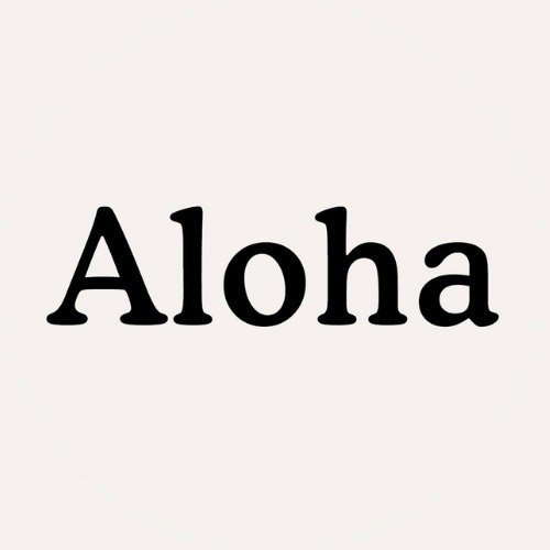 Aloha Towels