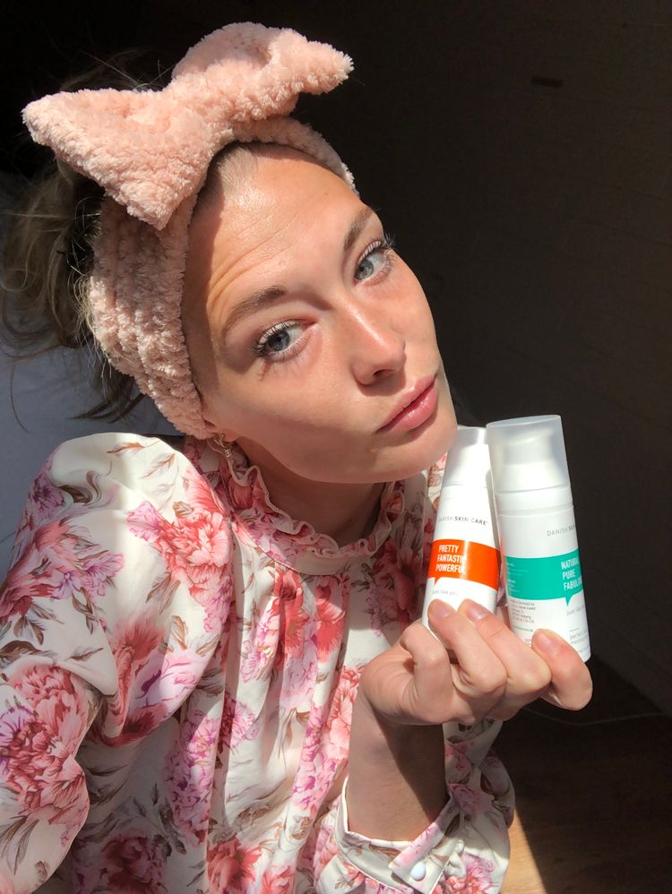 Kosmetik Foto von Cleo für Danish Skin Care